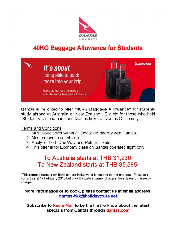 2015-01-02 40kg Baggage (Student)