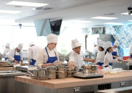 (Culinary Management students in baking lab) @sarah_jolene90 @sa_pphi_re